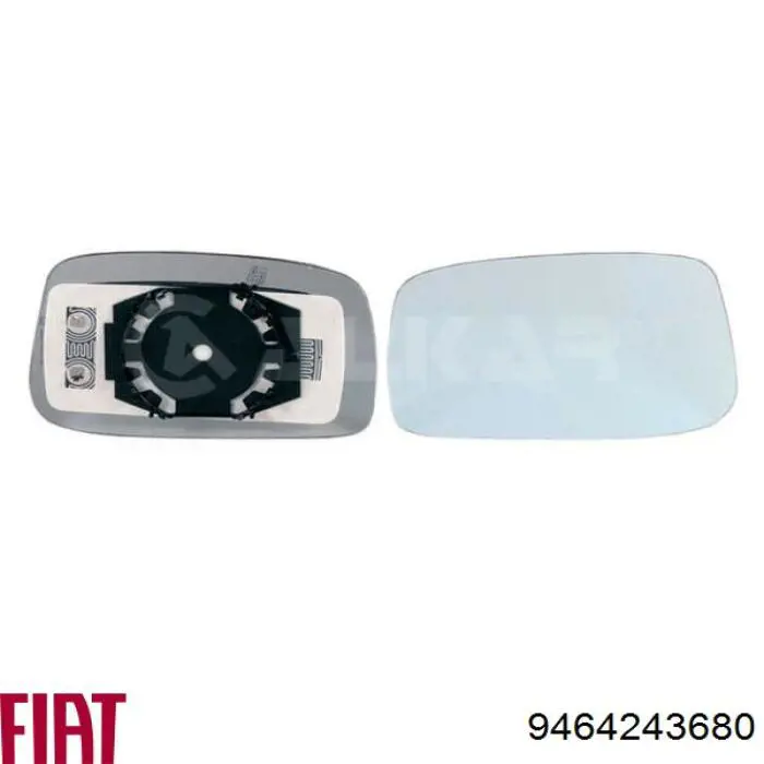 Купити 9464243680 Fiat/Alfa/Lancia Скло дзеркала заднього виду, правого
