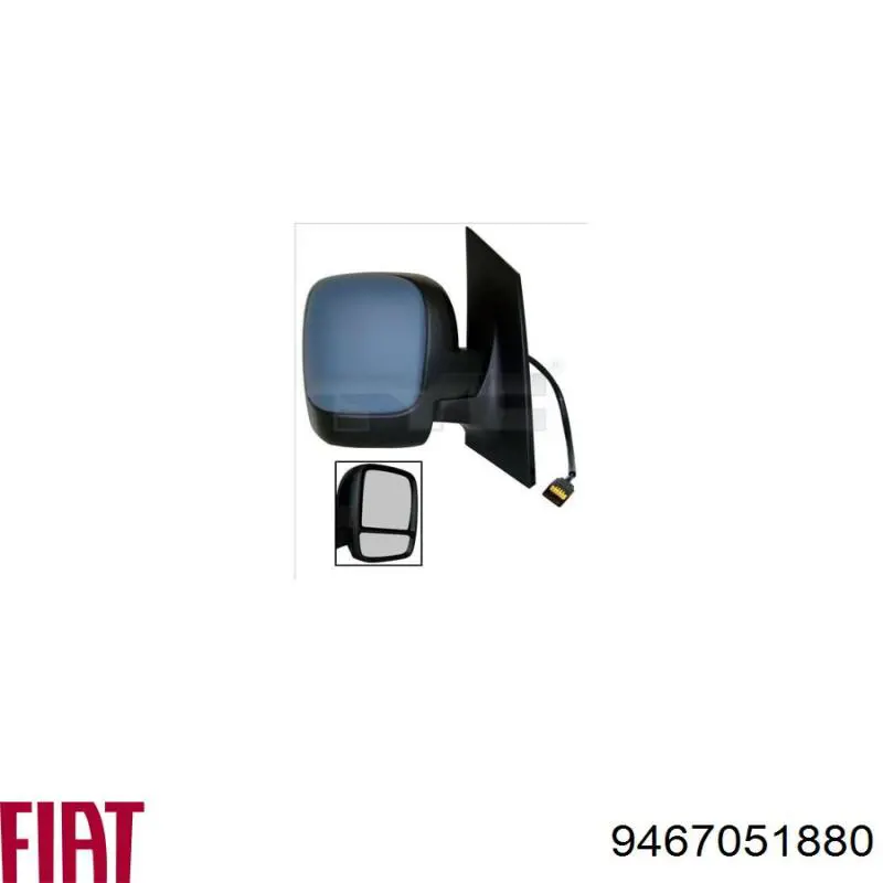 Дзеркало праве 9467051880 Fiat/Alfa/Lancia