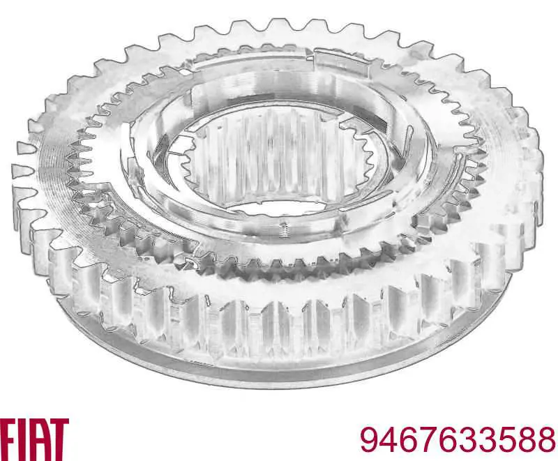 Синхронізатор 1/2-ї передачі Fiat/Alfa/Lancia 9467633588 ціна, від 82.35 USD