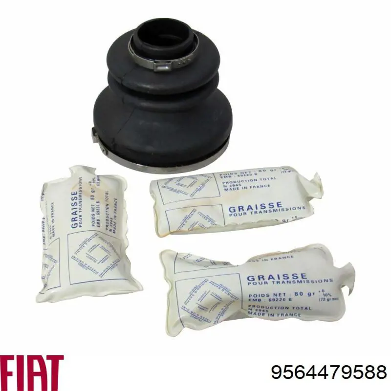 Пильник ШРУСа внутрішній 9564479588 Fiat/Alfa/Lancia
