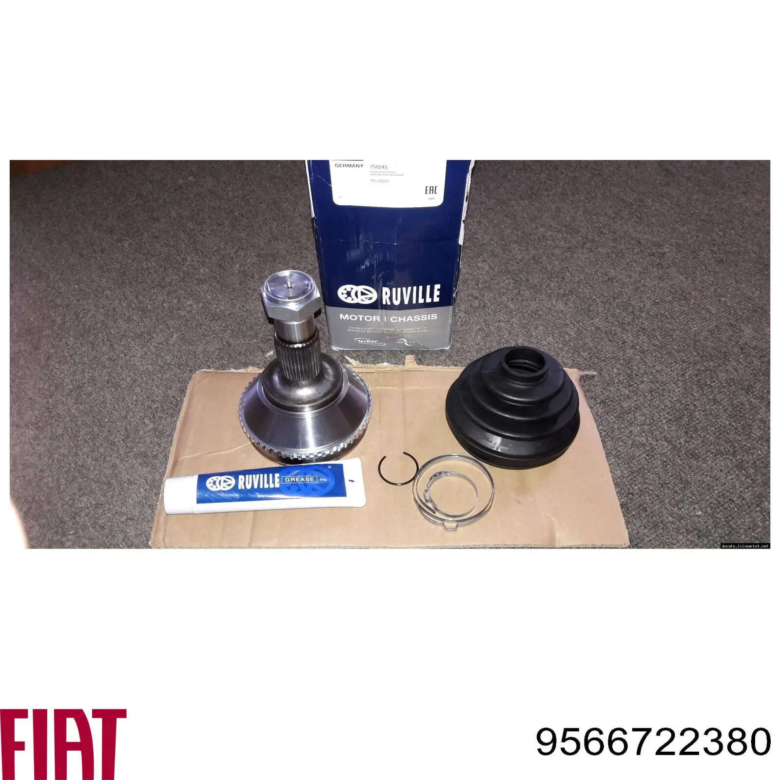 9566722380 Fiat/Alfa/Lancia Граната зовнішня