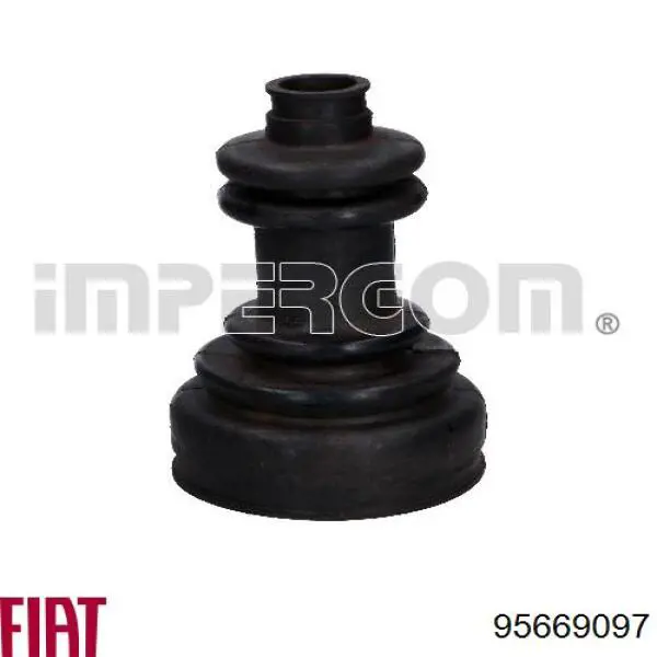 95669097 Fiat/Alfa/Lancia Пильник ШРУСа зовнішній, передній піввісі