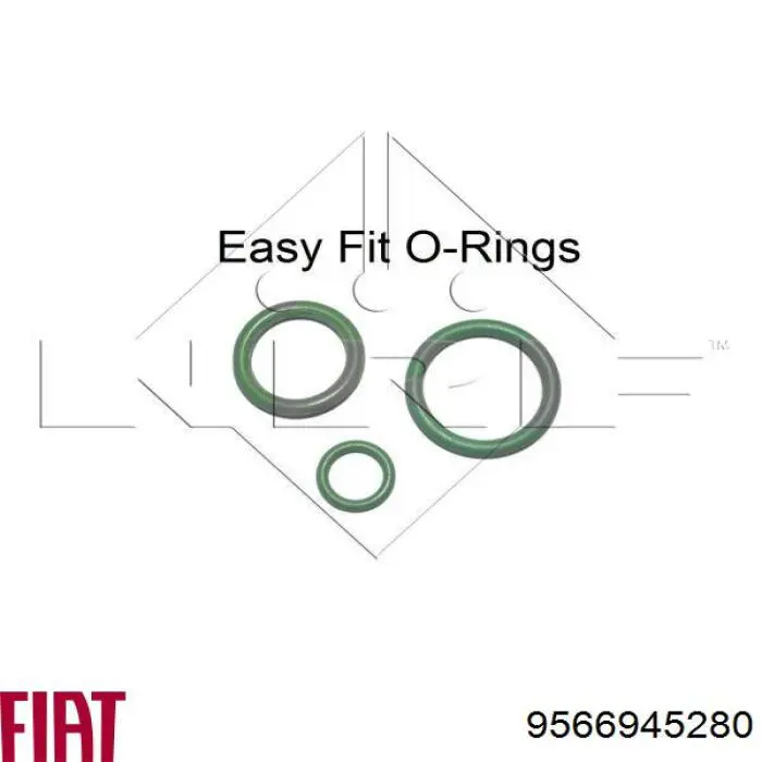 Випаровувач кондиціонера 9566945280 Fiat/Alfa/Lancia