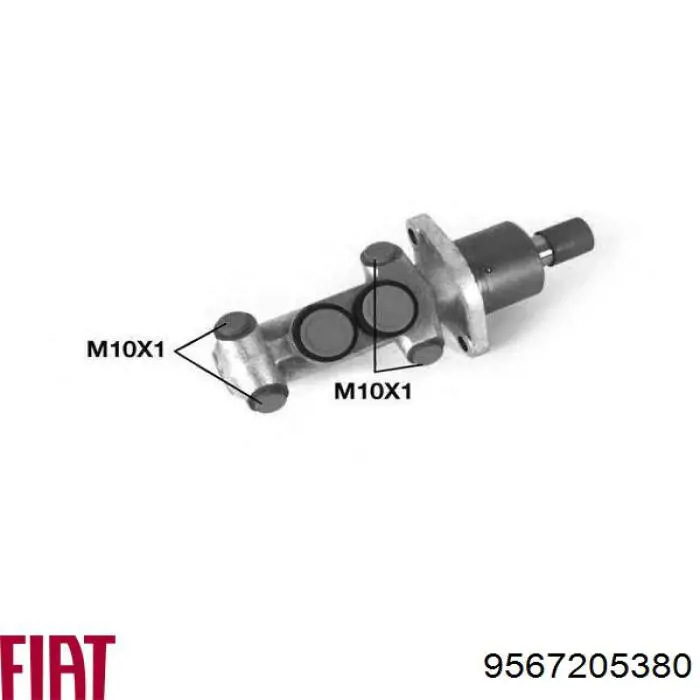Купити 9567205380 Fiat/Alfa/Lancia Головний гальмівний циліндр