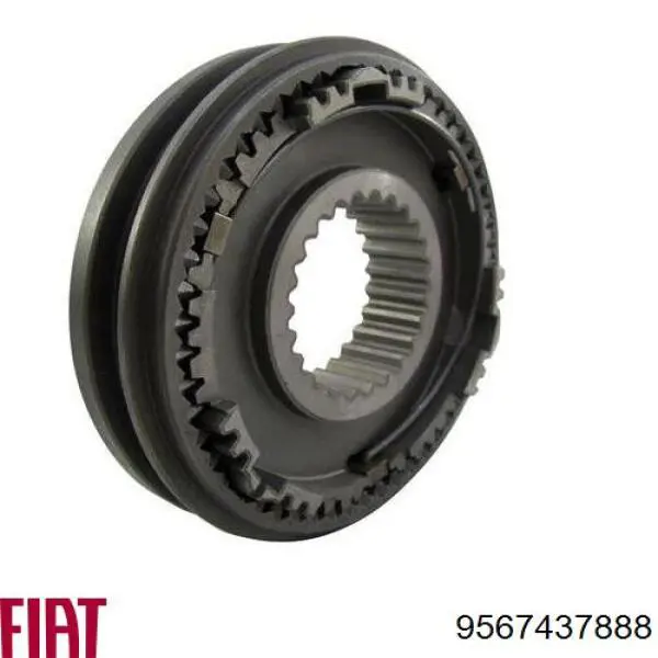 Синхронізатор 3/4-ї передачі Fiat/Alfa/Lancia 9567437888 ціна, від 119.43 USD