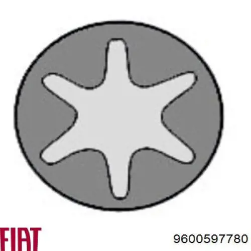 Болт головки блока циліндрів, ГБЦ Fiat/Alfa/Lancia 9600597780 ціна, від 116.63 USD