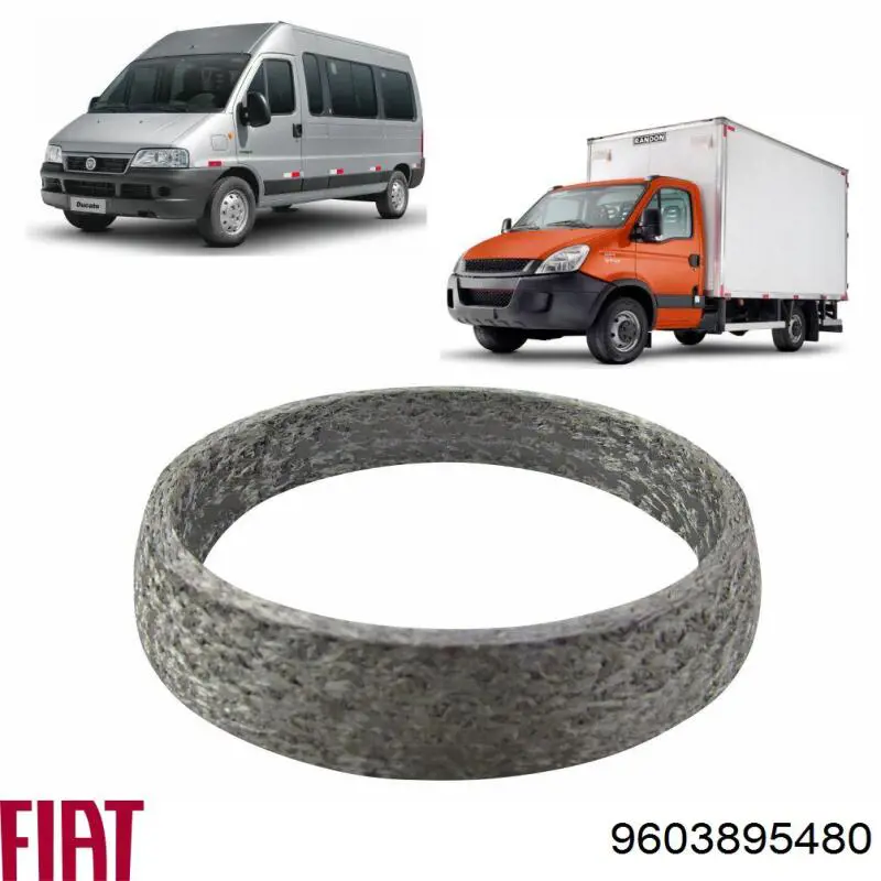 Кільце приймальні труби глушника ущільнювача Fiat/Alfa/Lancia 9603895480 ціна, від 3.07 USD