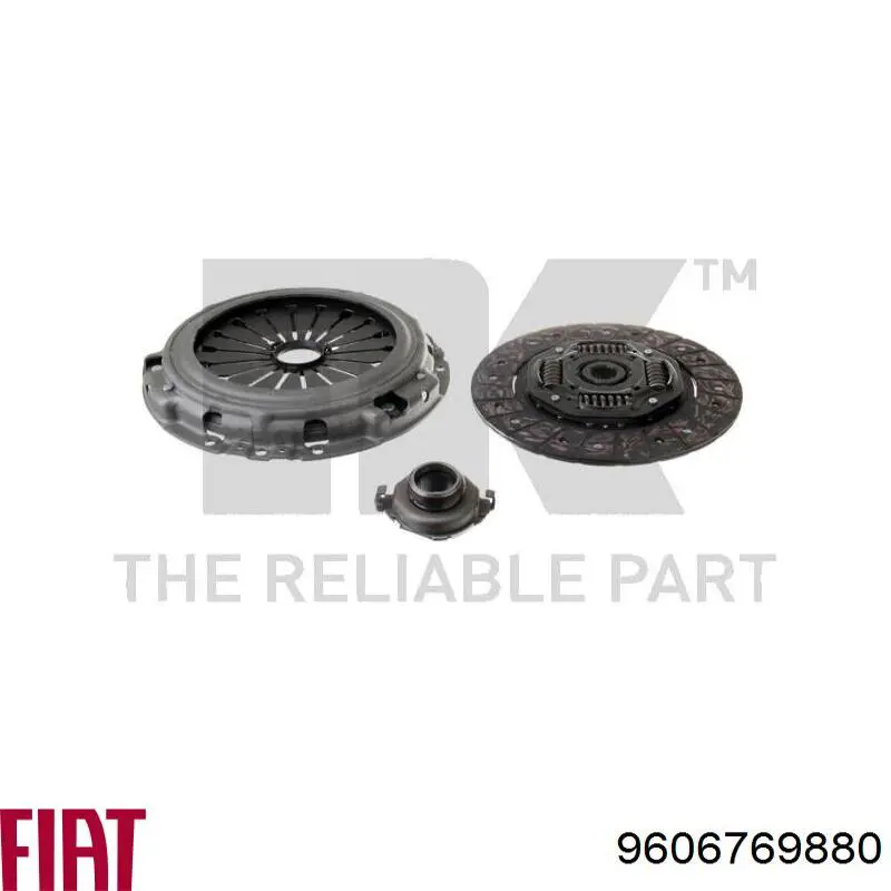Купити 9606769880 Fiat/Alfa/Lancia Корзина зчеплення