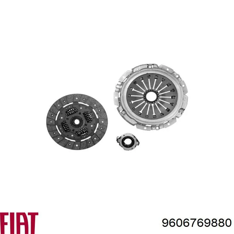 9606769880 Fiat/Alfa/Lancia Натискний диск зчеплення