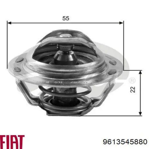 Кришка маслозаливной горловини Fiat/Alfa/Lancia 9613545880 ціна, від 8.80 USD