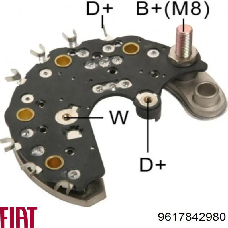 Генератор Fiat/Alfa/Lancia 9617842980 ціна, від 145.60 USD
