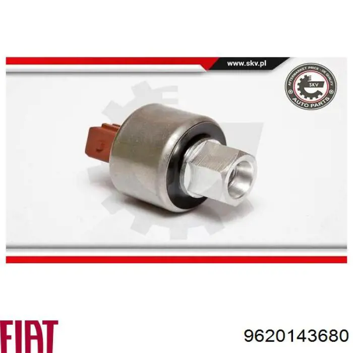 Датчик абсолютного тиску кондиціонера Fiat/Alfa/Lancia 9620143680 ціна, від 13.45 USD
