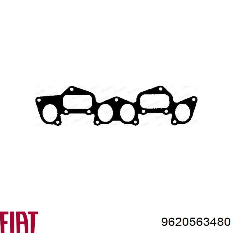 9620563480 Fiat/Alfa/Lancia Прокладка впускного колектора