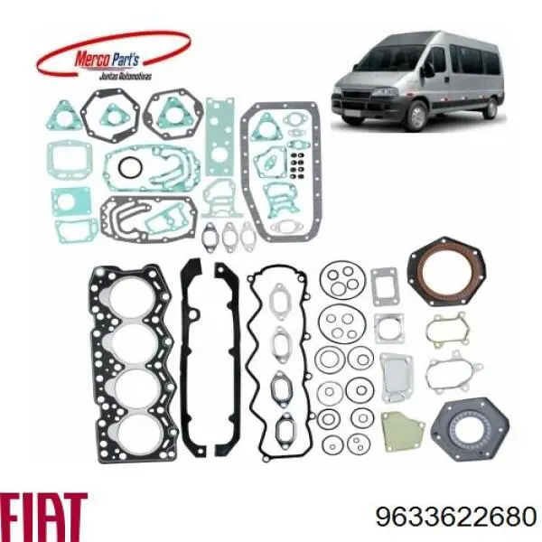  Fiat/Alfa/Lancia 9633622680 ціна, від 17.10 USD