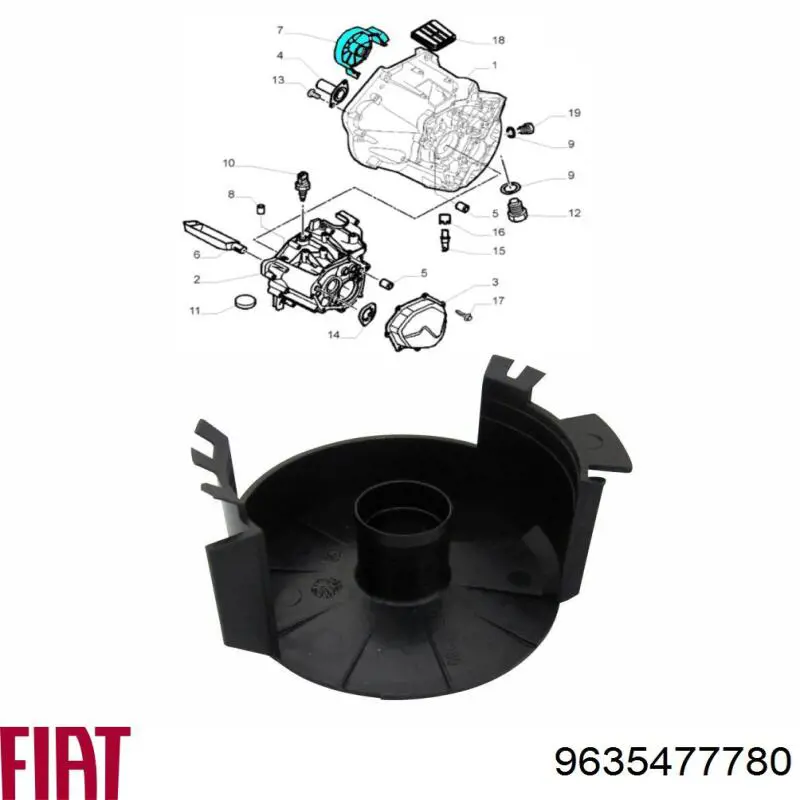 Вторинний вал КПП Fiat/Alfa/Lancia 9635477780 ціна, від 2.13 USD