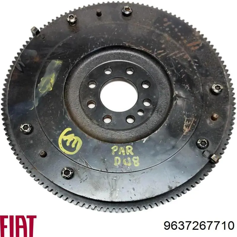 Купити 9637267710 Fiat/Alfa/Lancia Маховик із зубчастим ободом в зборі