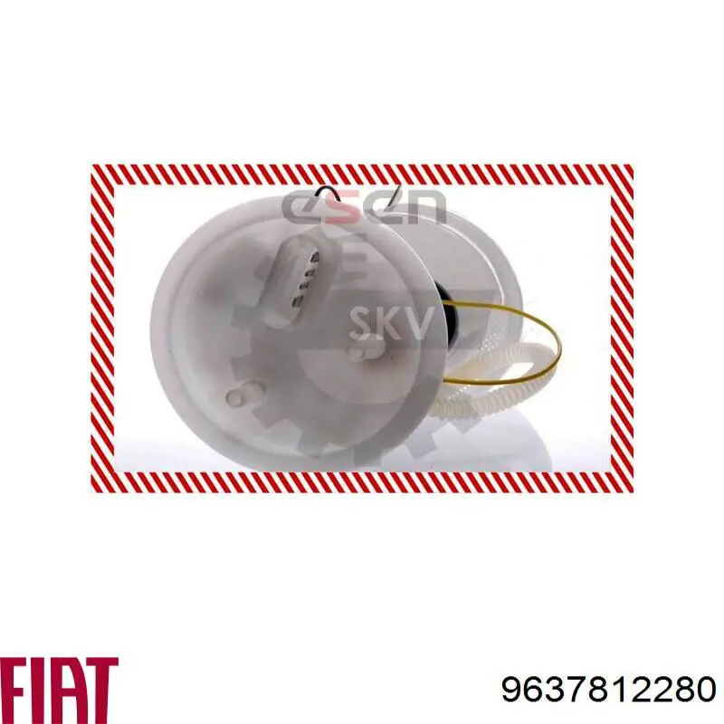 Купити 9637812280 Fiat/Alfa/Lancia Насос занурювальний в баці