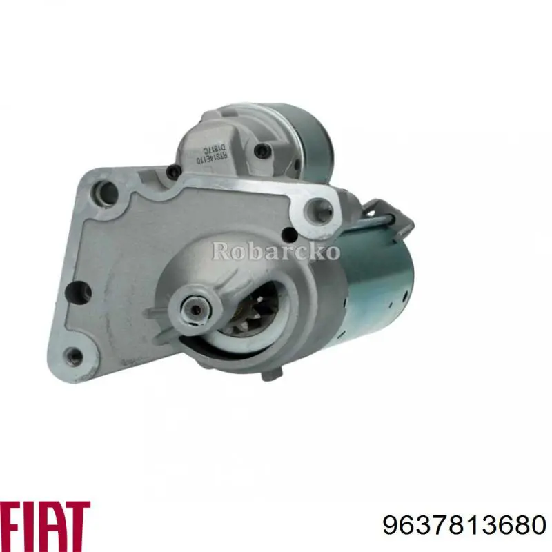 Стартер 9637813680 Fiat/Alfa/Lancia