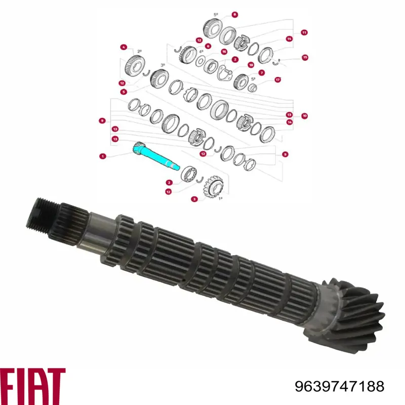  9639747188 Fiat/Alfa/Lancia