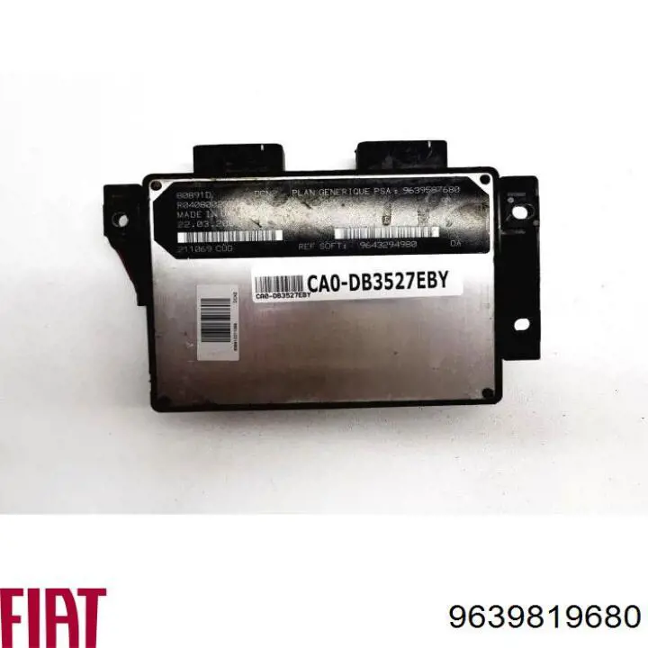  9639819680 Fiat/Alfa/Lancia