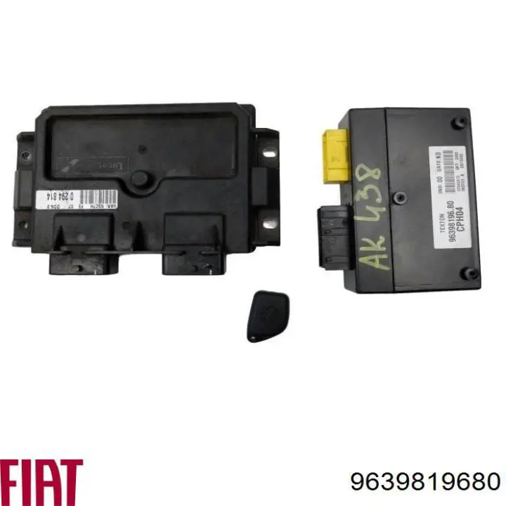  Fiat/Alfa/Lancia 9639819680 ціна, від 611.25 UAH