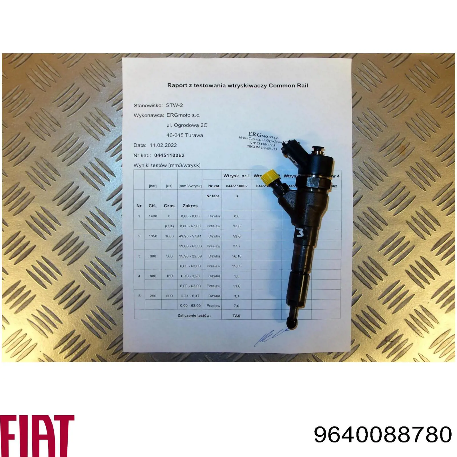 Форсунка паливна Fiat/Alfa/Lancia 9640088780 ціна, від 39.37 USD
