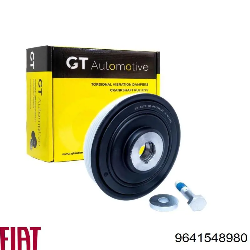 Шків колінвала (демпфер ) Fiat/Alfa/Lancia 9641548980 ціна, від 44.71 USD