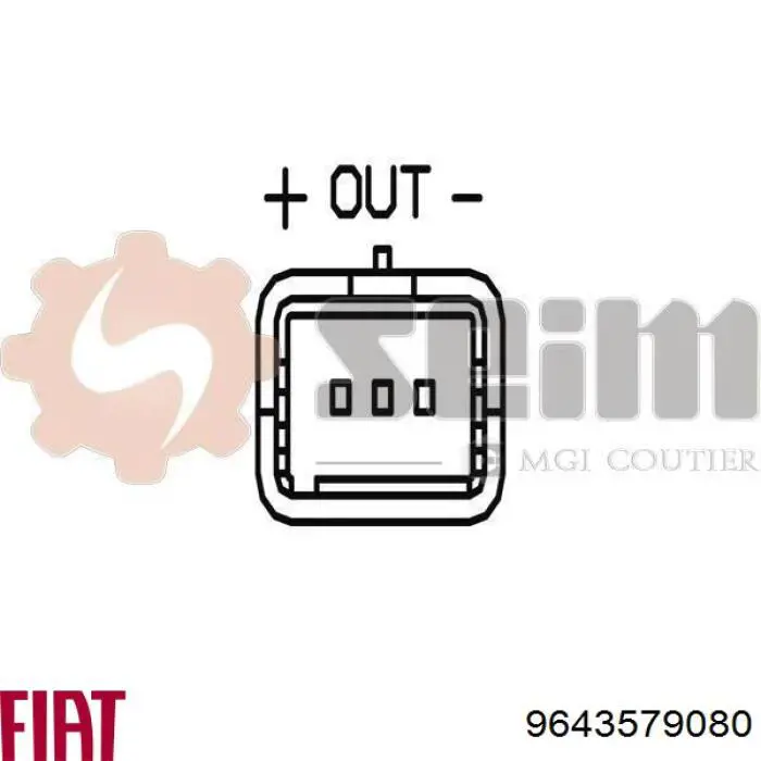Датчик фаз Fiat/Alfa/Lancia 9643579080 ціна, від 23.73 USD