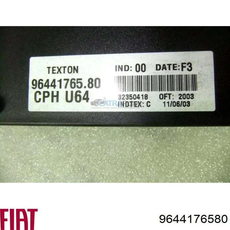 Купити 9644176580 Fiat/Alfa/Lancia 