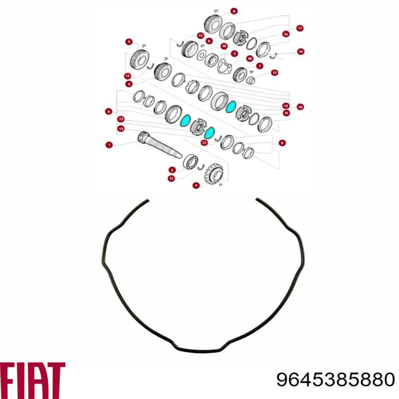 Пружина синхронізатора КПП HW808001 Hanswerk