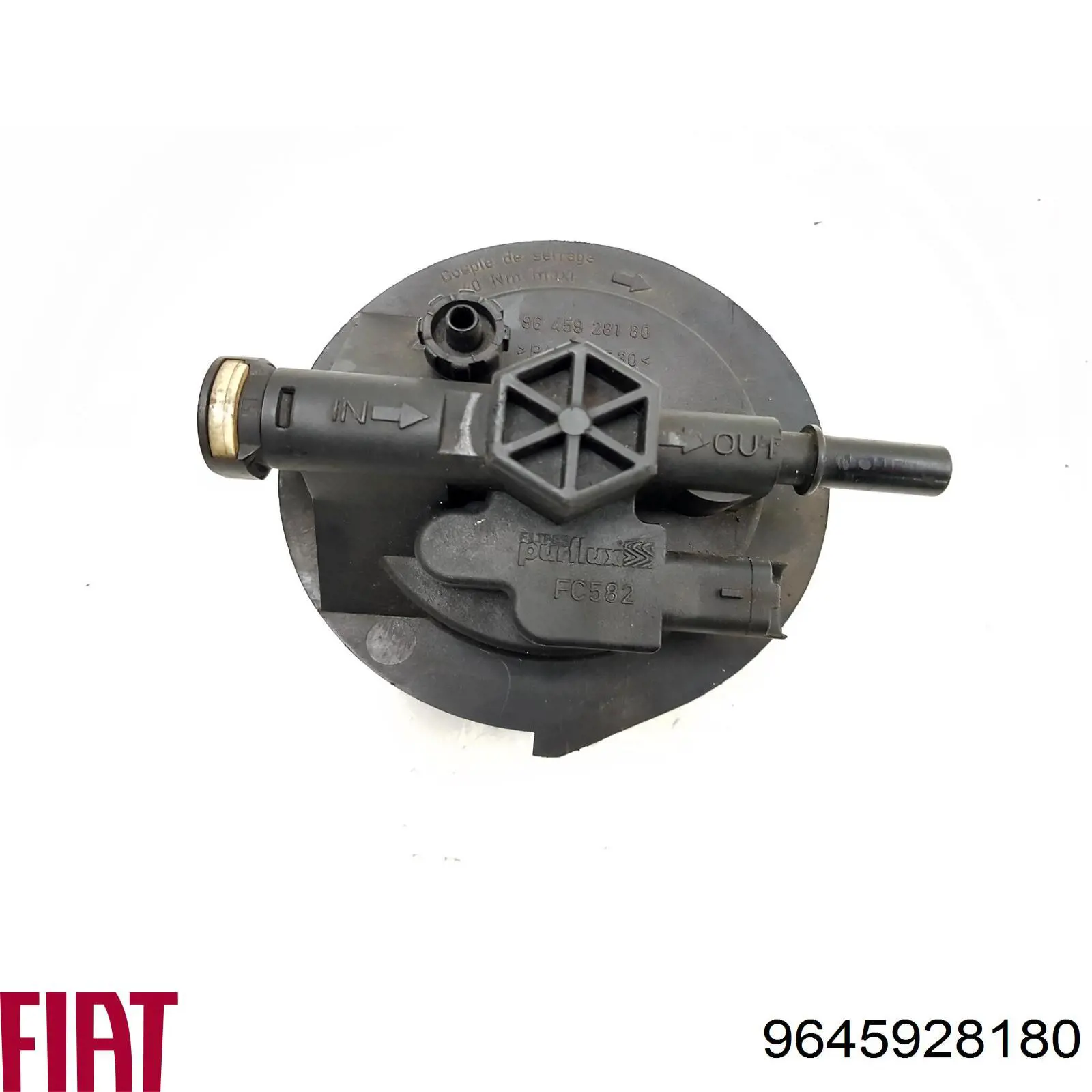 Корпус паливного фільтра 9645928180 Fiat/Alfa/Lancia