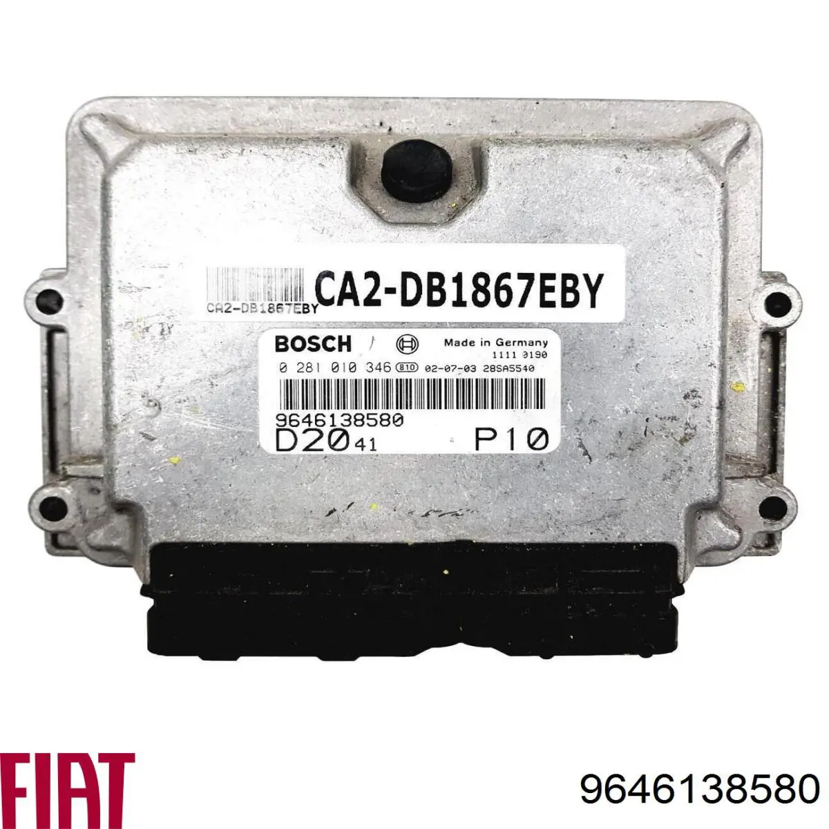 9646138580 Fiat/Alfa/Lancia Блок електронного управління