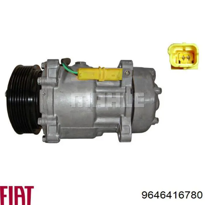 Купити 9646416780 Fiat/Alfa/Lancia Компресор кліматичної установки
