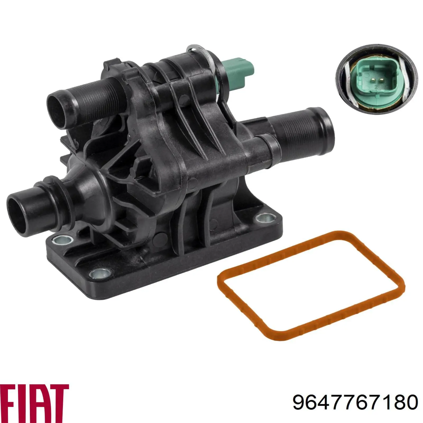 Корпус термостата 9647767180 Fiat/Alfa/Lancia