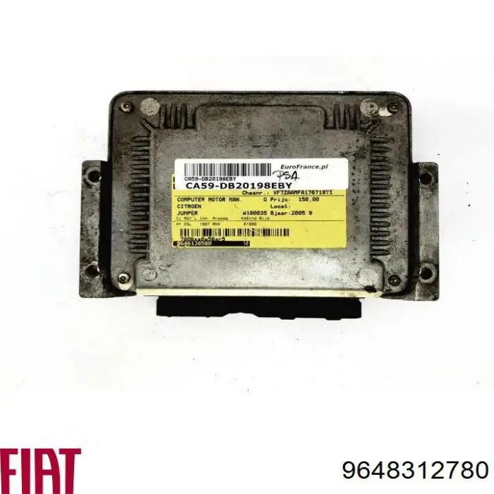Купити 9646138580 Fiat/Alfa/Lancia Модуль управління двигуном