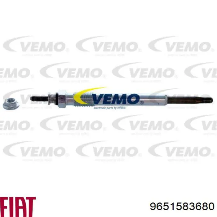 Купити 9651583680 Fiat/Alfa/Lancia Свічка накалу