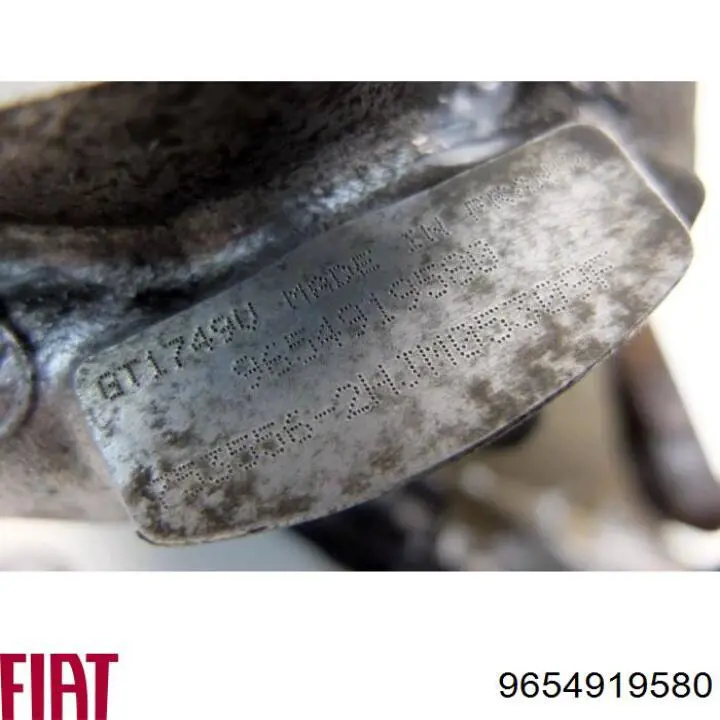 Турбіна 9662301280 Fiat/Alfa/Lancia