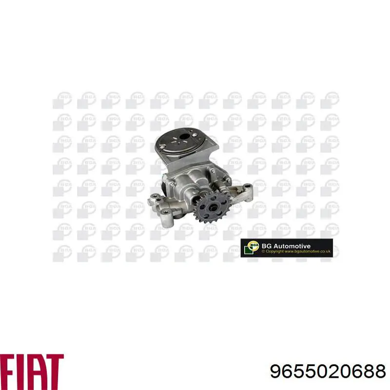 Купити 9655020688 Fiat/Alfa/Lancia Насос маслозакачуючий