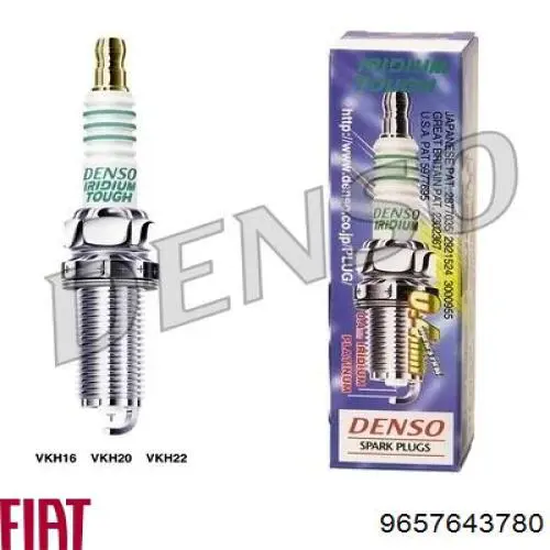 Купити 9657643780 Fiat/Alfa/Lancia Свічка запалювання