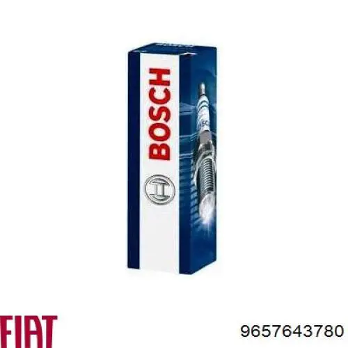 Свічки запалювання 9657643780 Fiat/Alfa/Lancia