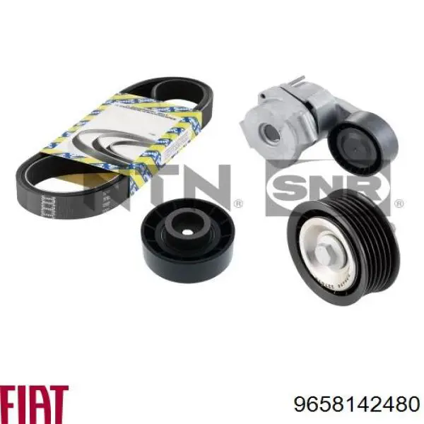 Ролик приводного ременя, паразитний 9658142480 Fiat/Alfa/Lancia