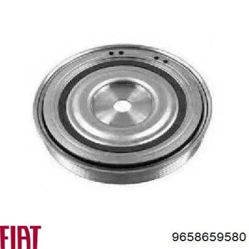 Купити 9658659580 Fiat/Alfa/Lancia Шків колінчастого вала
