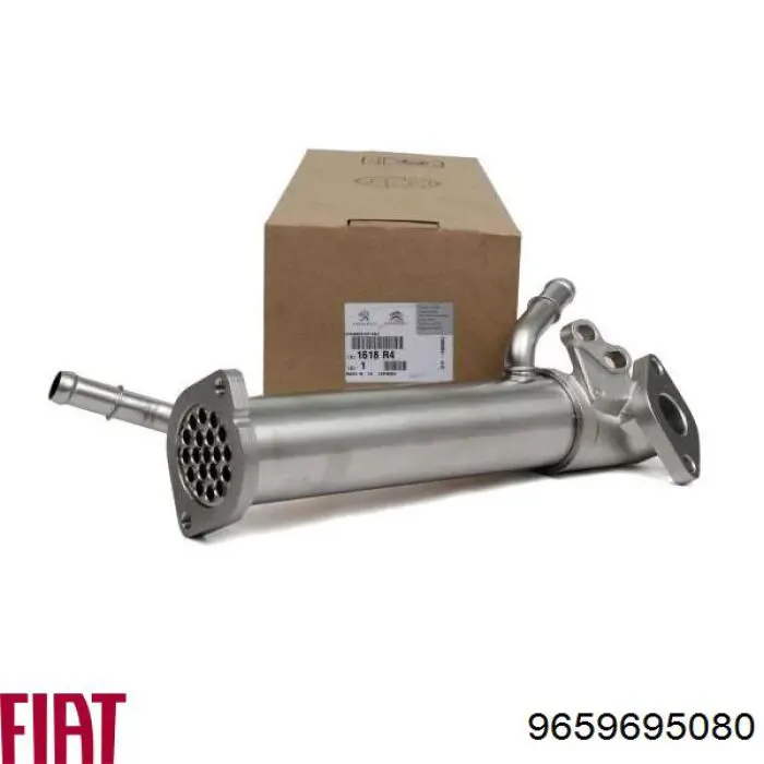 9659695080 Fiat/Alfa/Lancia Радіатор системи EGR рециркуляції вихлопних газів