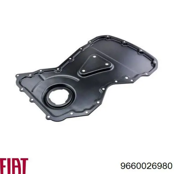 Кришка двигуна передня 9660026980 Fiat/Alfa/Lancia