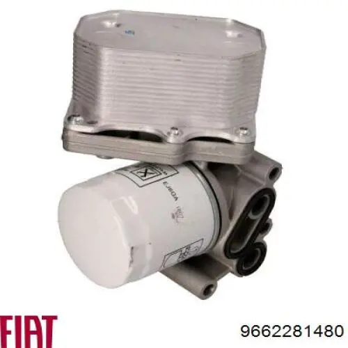 Корпус масляного фільтра 9662281480 Fiat/Alfa/Lancia