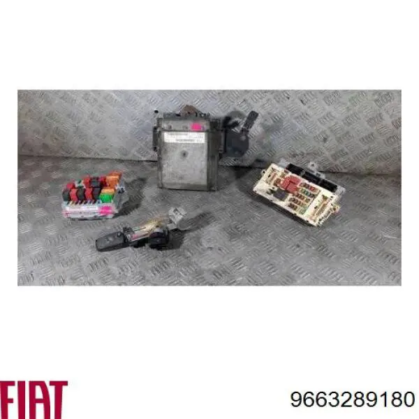 Електронний блок керування двигуном 9663289180 Ford