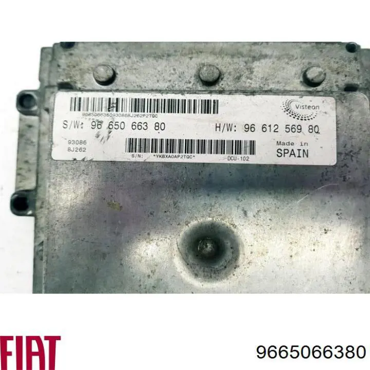 9665066380 Fiat/Alfa/Lancia 