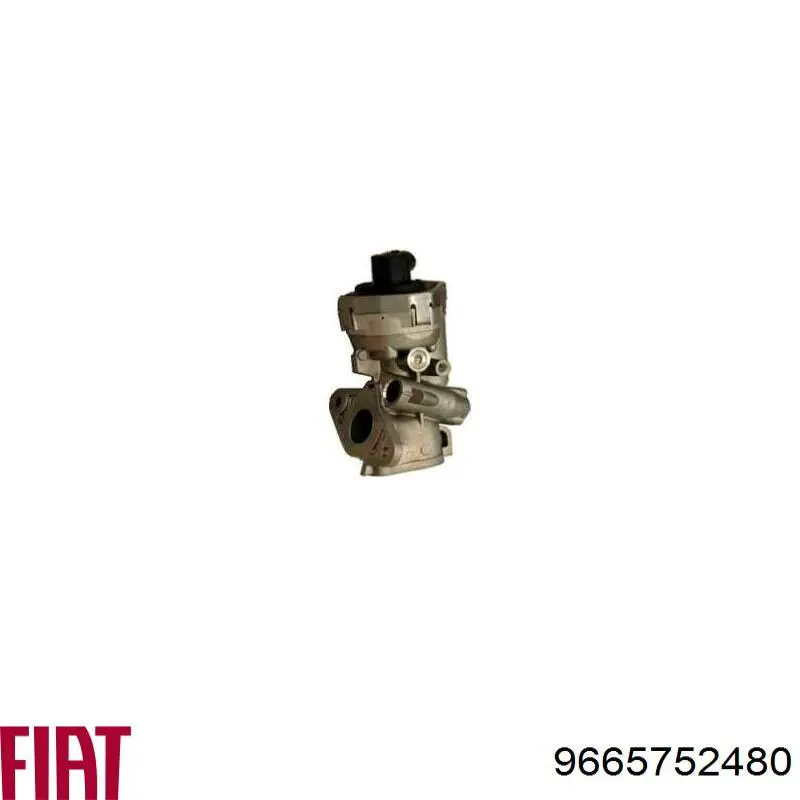 Клапан ЄГР 9665752480 Fiat/Alfa/Lancia