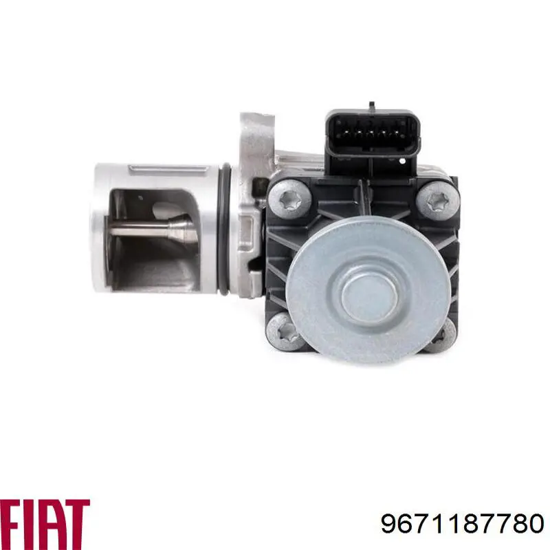 9671187780 Fiat/Alfa/Lancia Радіатор системи EGR рециркуляції вихлопних газів