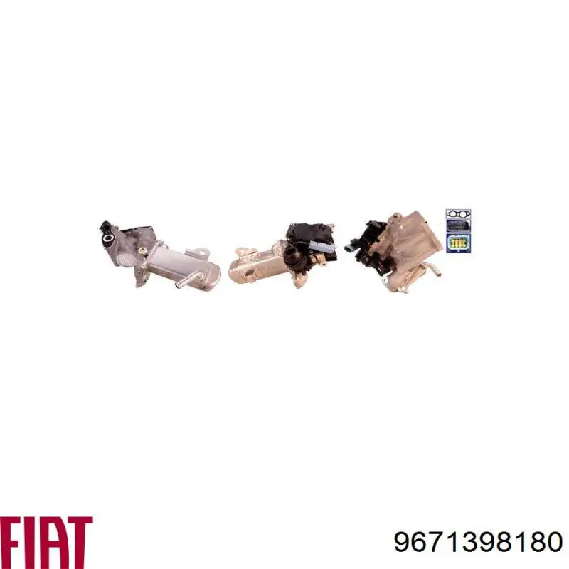 Клапан EGR Fiat/Alfa/Lancia 9671398180 ціна, від 53.61 USD